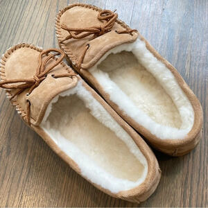 Staheekum Brand Suede Slippers Australian Sheepskin men’s 12
